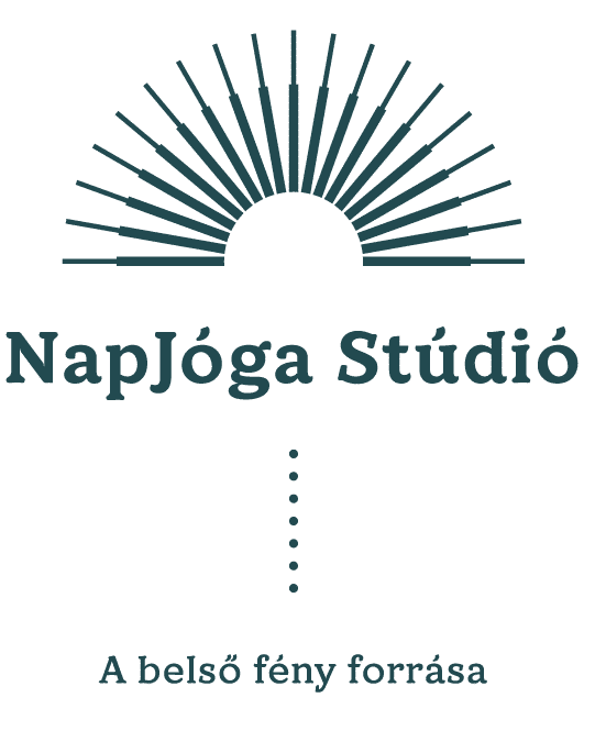 NapJóga Stúdió Logo sötét